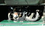 1971 VW Bus, Engine View